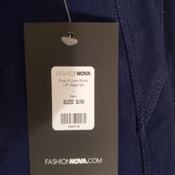Fashion Nova Give A Look Booty Lift Leggings Size Small /Medium - Picture 11 of 11
